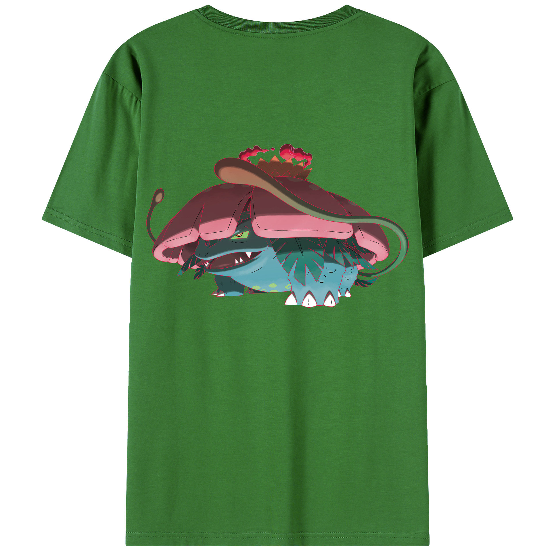 （画像用） ポケットモンスター Pokémon レディース半袖Tシャツ(バックプリント)